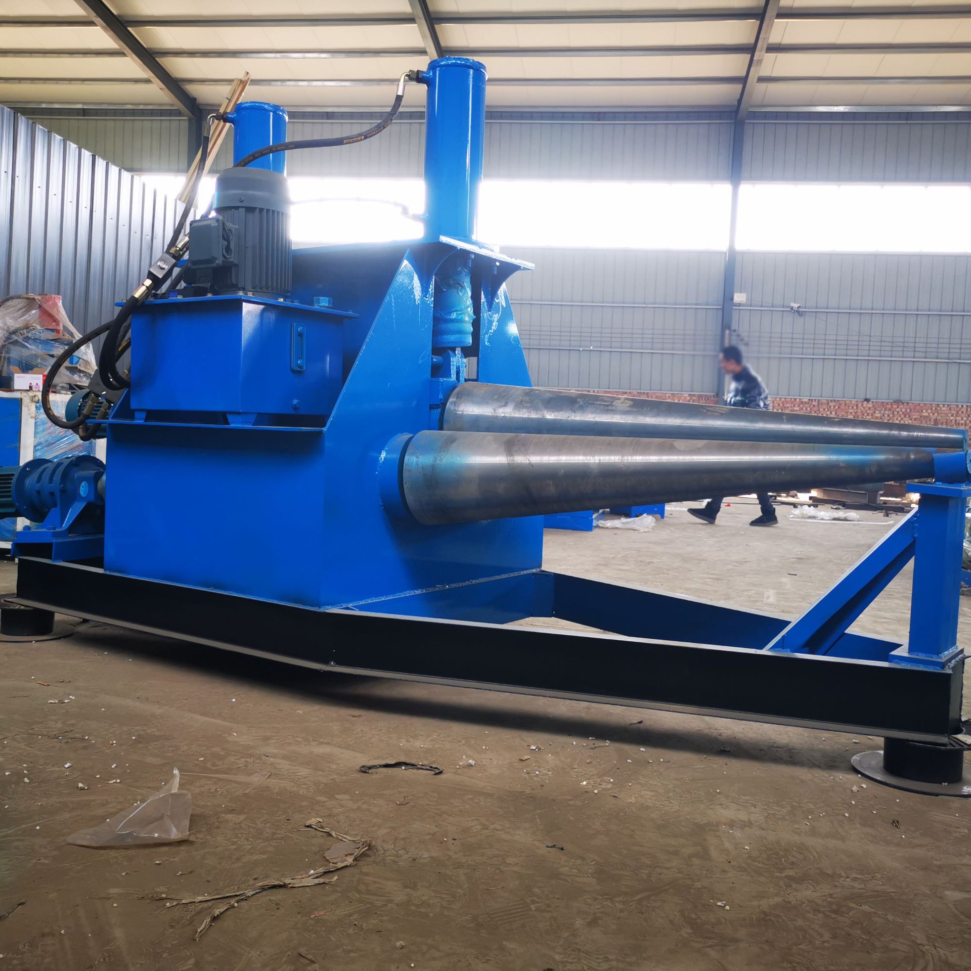 全自动液压卷圆机床锥度卷圆机卷板机床锥形卷板机