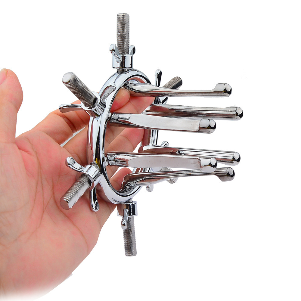 情趣用品金属sm扩肛扩阴器扩张器后庭窥视肛塞性用品玩具助性