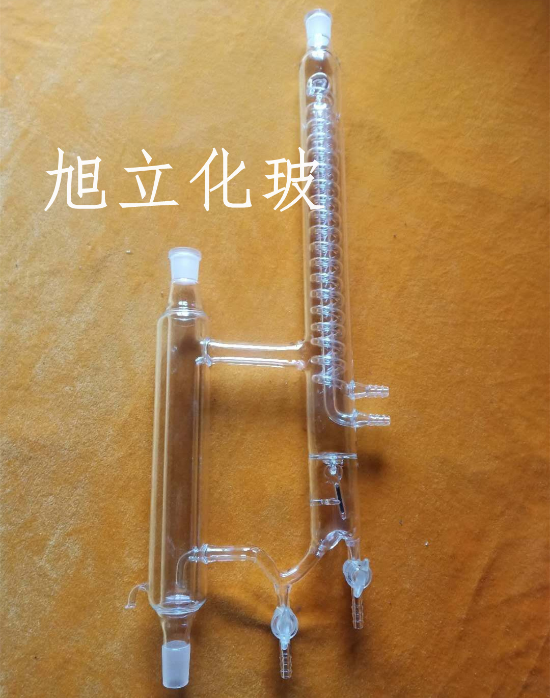 分相共沸精馏头精密分馏头蒸馏头分相共沸塔头具电磁阀漏斗