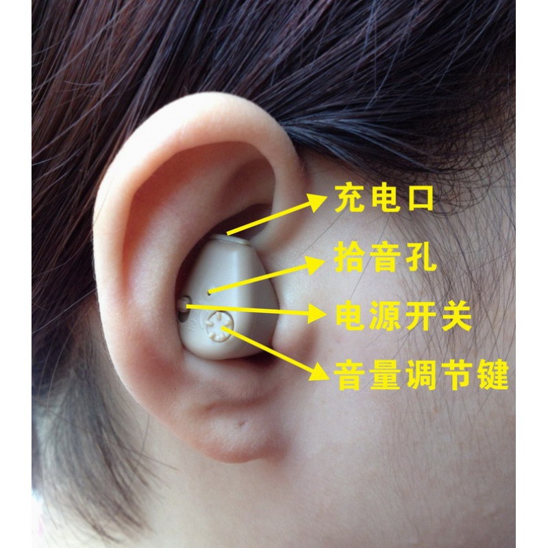 Axon K-88 Rechargeable Auxiliary Listening Sound Collector Hearing Aid Sound Amplifier Hearing Aid Foreign Trade Version