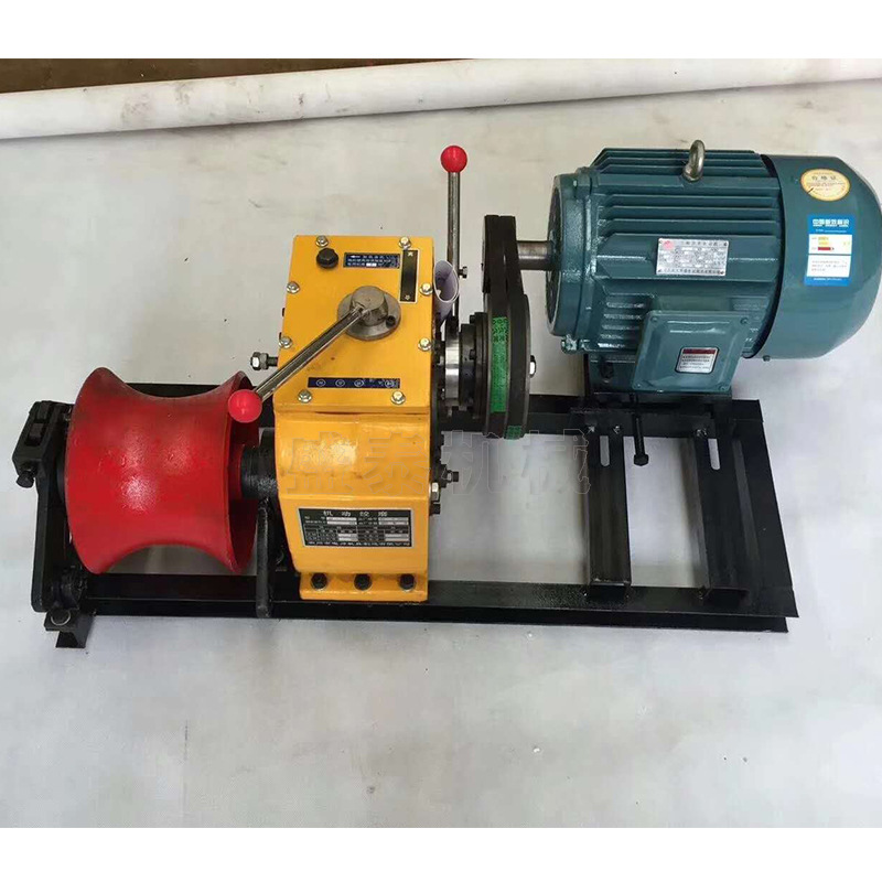 电缆牵引机钢丝绳电动绞磨牵引机柴油机绞磨 汽油机绞磨