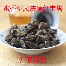 云南茶叶 凤庆蜜香滇红茶 2023年春茶宝塔红茶金针一芽一叶 批发