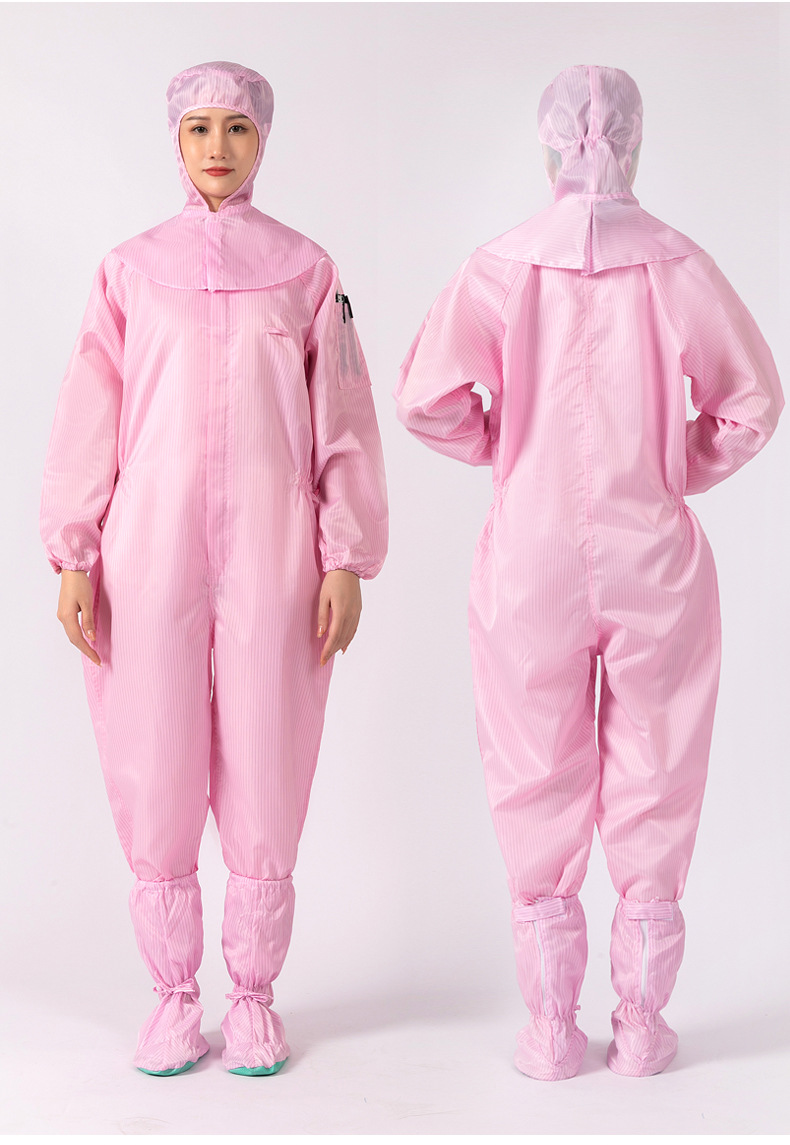 东莞瑞恒厂家批发防静电服装 无尘服防静电连体服车间工作防护服