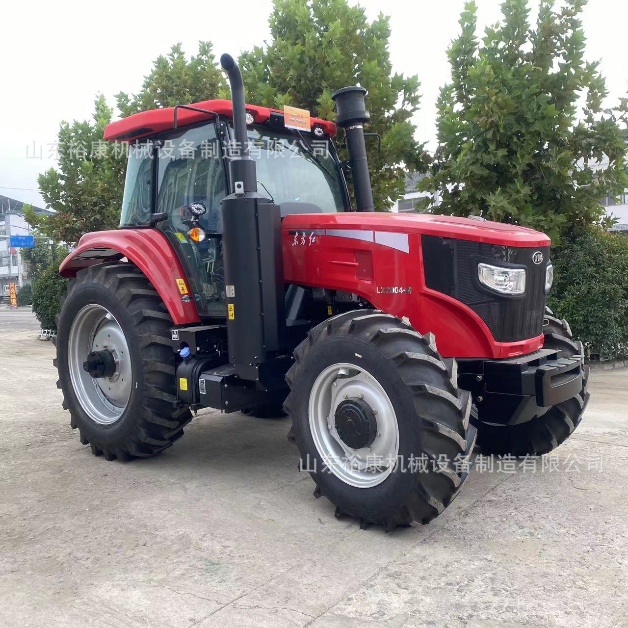 200马力东方红-m四驱六缸农用拖拉机 爬行档开荒灭茬犁地耕地机