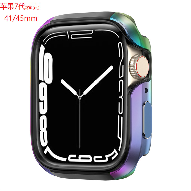 0成交7个适用于苹果手表保护壳新款铝合金宝石手表壳iwatch表壳电镀