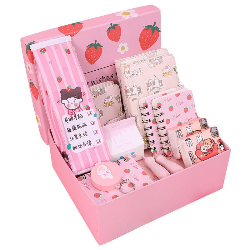 文具套装礼盒网红少女心儿童学习用品小学生开学大礼包手账本盲盒