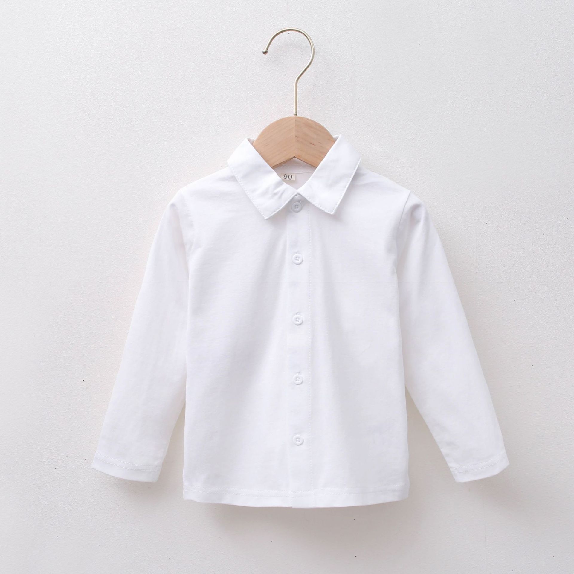 男童衬衫 儿童白衬衫 中大童衬衫男童衬衫春秋夏厂家批发一件代发