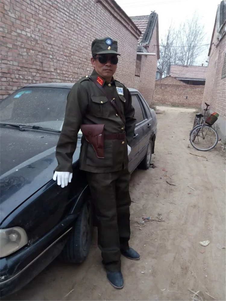 伪军北伐军影视国民党军装抗战特务翻译官二战国军摄影演出服套装