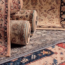 美式复古加厚地毯客厅土耳其民族风沙发茶几垫乡村民宿卧室床批发