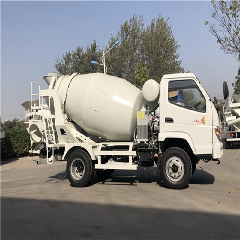 唐骏2方混凝土搅拌车 自动上料混凝土搅拌车 小型水泥搅拌车厂家