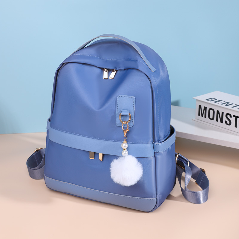 Backpack 2022 New Spring Large Capacity Korean Style Oxford Cloth Lightweight Fashion Travel Backpack Women's Schoolbag Wholesale