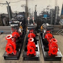支持定制应急化工专用泵 XBC柴油机消防泵组 立式消防泵