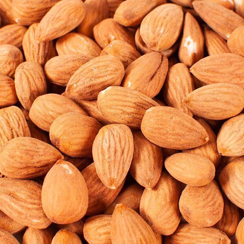 原味盐焗巴旦木仁大杏仁片坚果仁散装美国扁桃仁干果孕妇零食批发