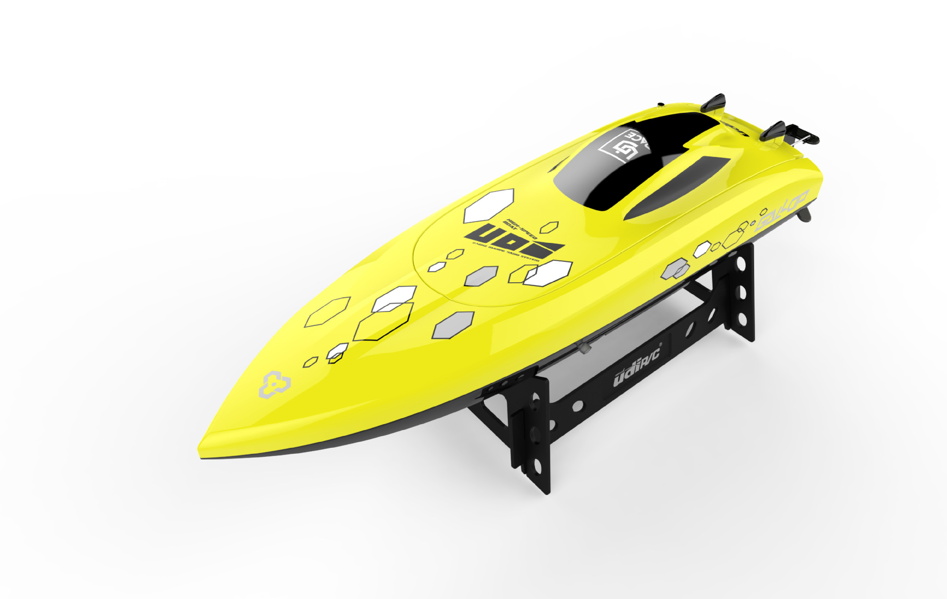 遥控电动模型船快艇高速船有刷快艇水冷防水玩夏天玩具水上快船