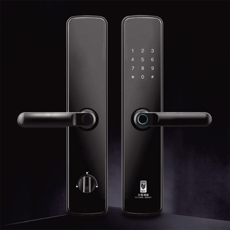 家用防盗智能锁 步阳防盗门指纹 密码锁机械钥匙锁电子锁厂家现货