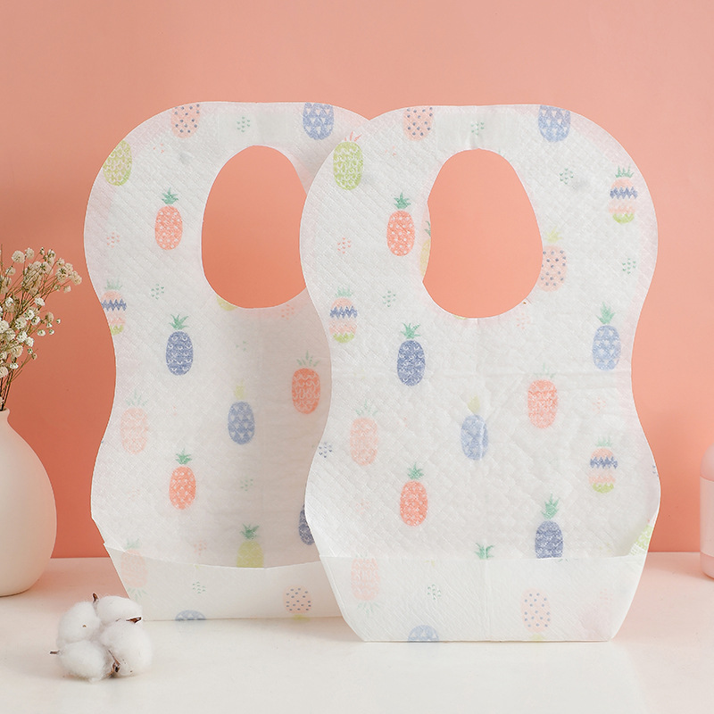 Muchun Disposable Bib Baby Independent Stock Disposable Saliva Towel Children's Disposable Bib Baby Bib