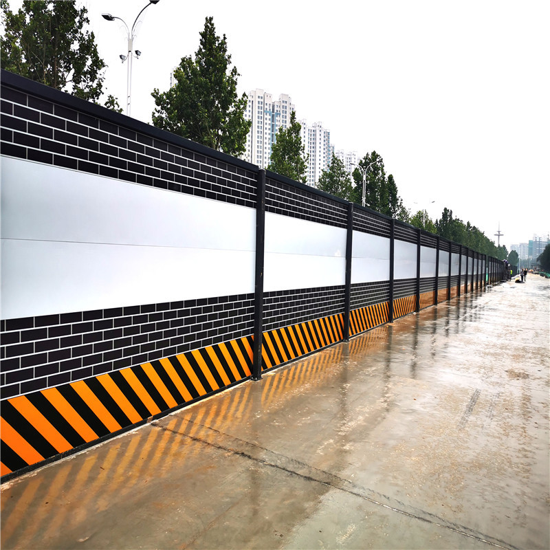 建筑工地市政道路装配式仿古围挡 中式建筑工程施工隔离栏-阿里巴巴