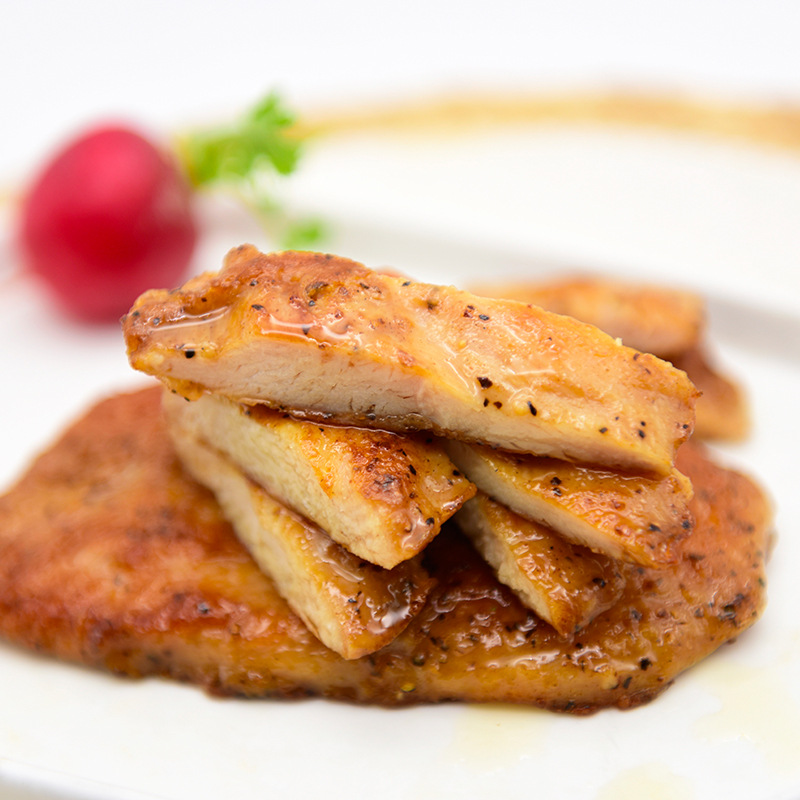 源头厂家批发 冷冻食品抖音网红休闲餐厅货源味本佳袋装 黑椒鸡排