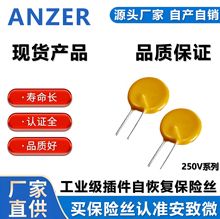 250V保险丝 直插自恢复保险丝 PPTC 0.1A 0.2A 0.4A 0.5A 1.1A 2A