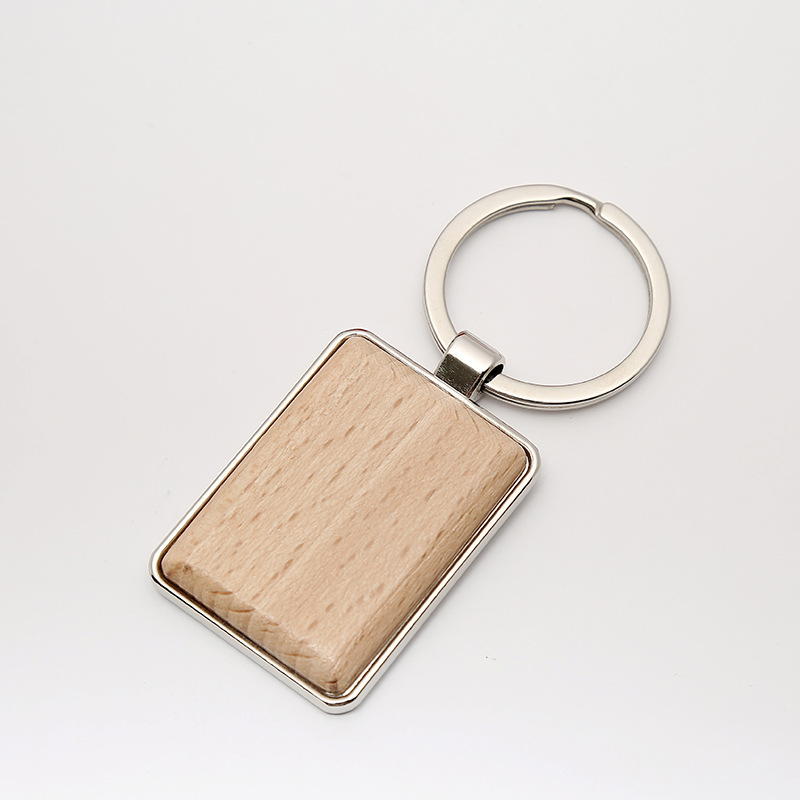 Popular Wooden Keychain Exquisite Handbag Pendant Keychain Pendant Premium Gifts Gift Factory Direct Sales