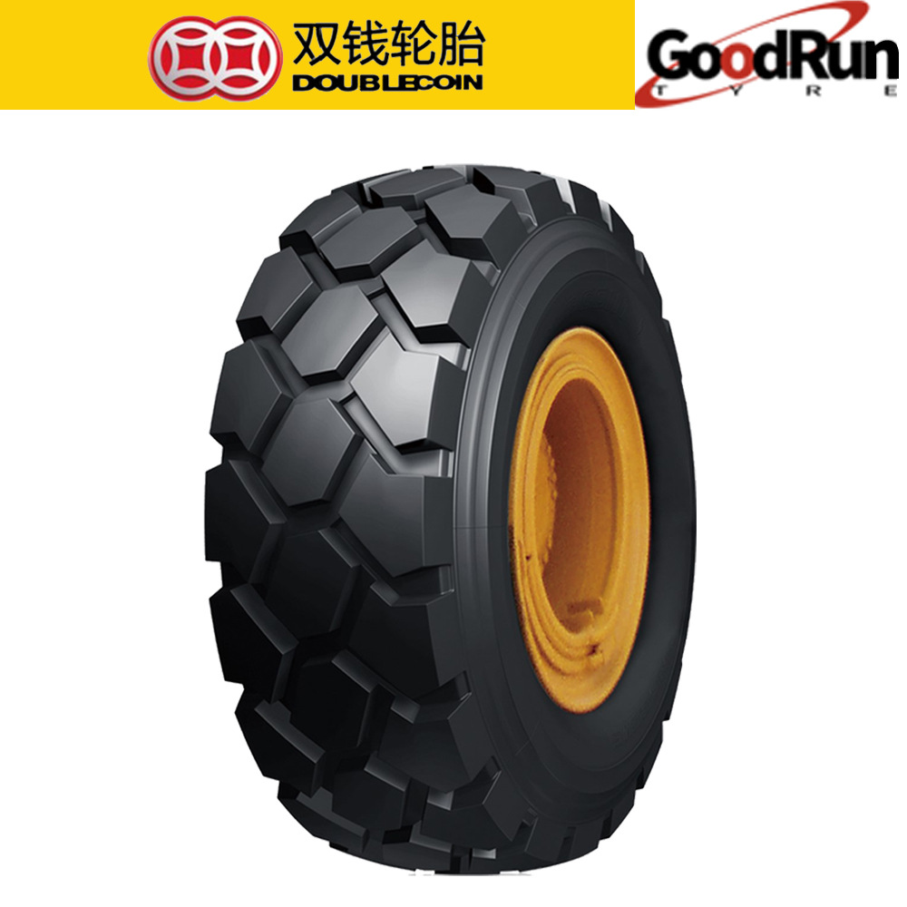 双钱工程机械轮胎650r10rem6叉车港口机械轮胎