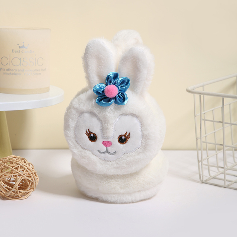 Earmuffs Warm Girl Antifreeze Children's Earmuffs Cute Cartoon Rabbit Winter Ear Protection Ear Warmer Ear Warmers Ear Cap
