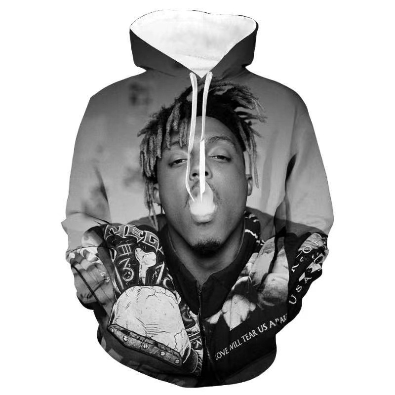 2021美国嘻哈说唱歌手朱斯·沃尔德cosplay套头衫3d数码印花卫衣