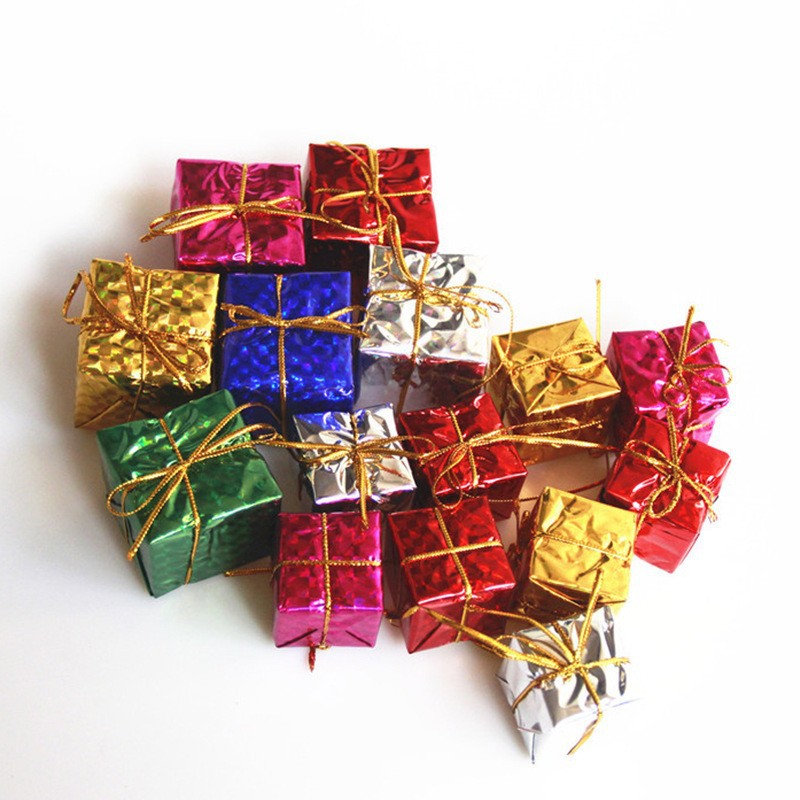 in Stock Wholesale Bulk Christmas Gift Bag 1.5cm 2cm 3cm Foam Pendant Ordinary Christmas Tree Decorations