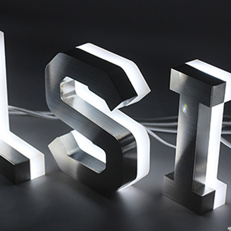 【热销】铝字铝板广告招牌亚克力led发光字楼顶大字发光标识定制-报价