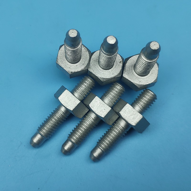 宁波厂家订制接地螺栓汽车电器螺丝达克罗热镀锌螺丝8.8级m6螺栓