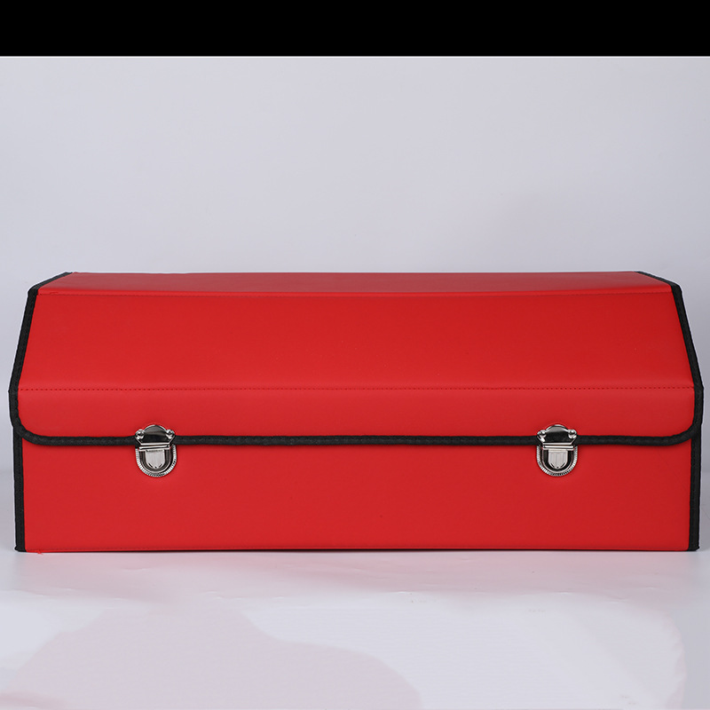 Car Trunk and Storage Box on-Board Storage Box Folding Bicycle Interior Decoration Supplies Practical and Good Storage Box