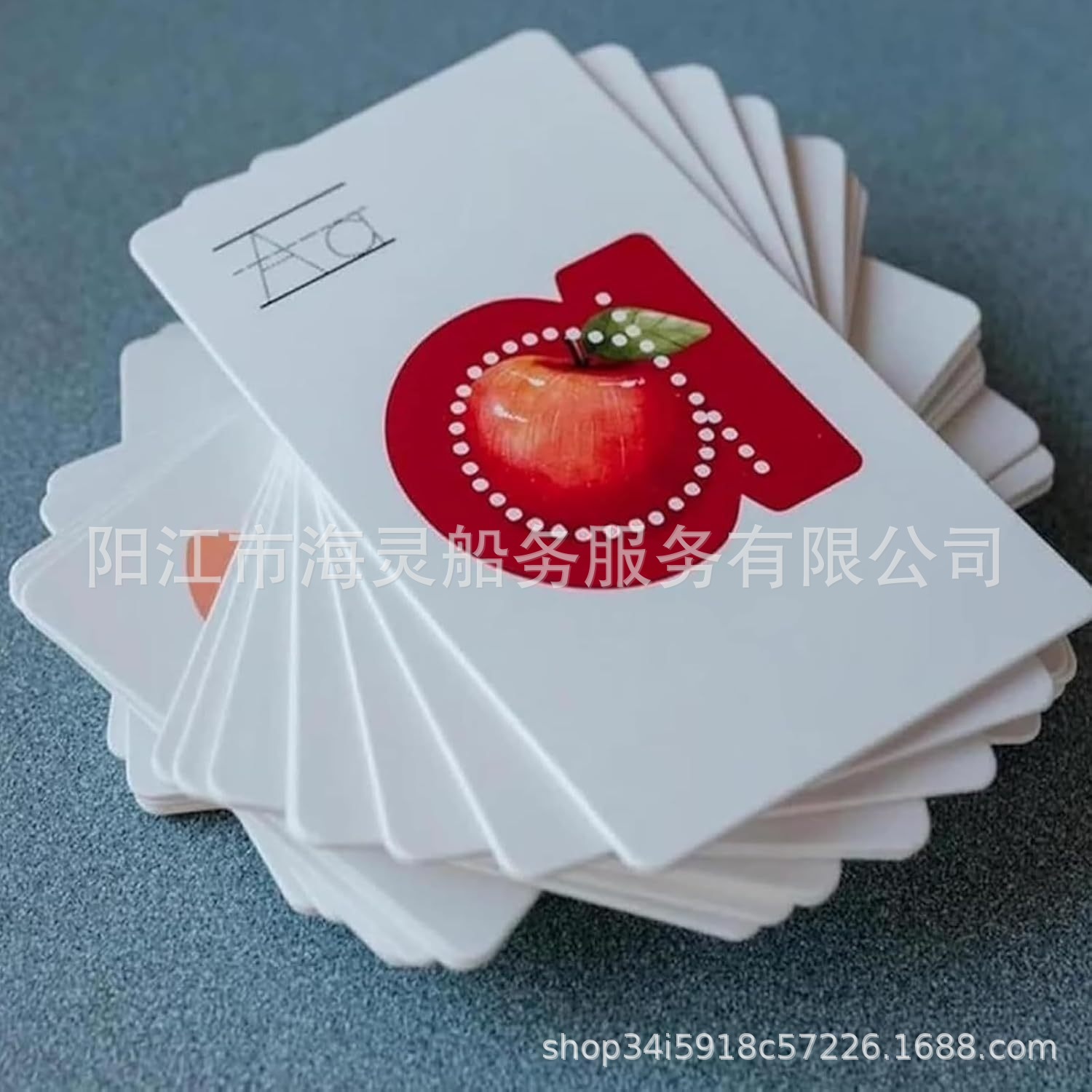 26个英文字母卡片lit letters 26个字母卡片儿童益智卡片学习卡片