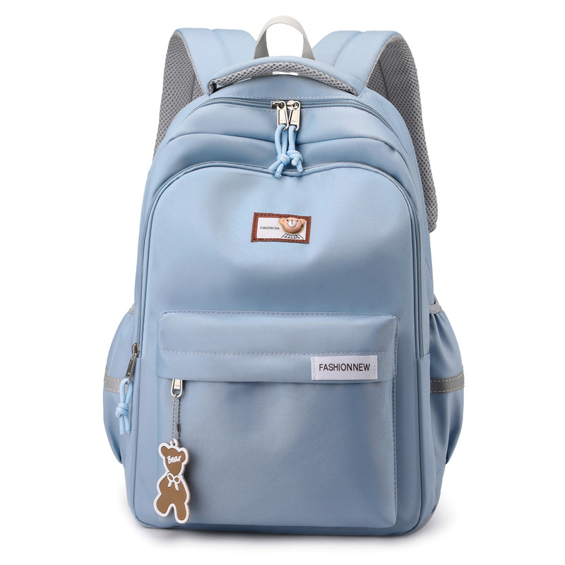 Schoolbag Primary School Girls Junior and Middle School Students New Campus Backpack Outdoor Travel Bag