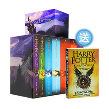 英版哈利波特英文版 全套Harry Potter1-8册 小说书籍