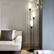 Tpa现代简约落地灯客厅卧室房间沙发旁装饰灯饰黑白时尚奢华立