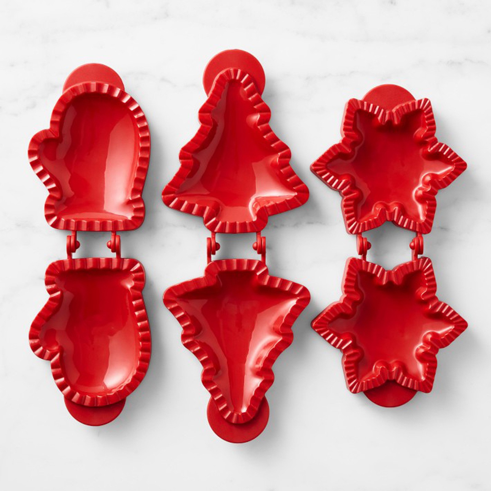 Christmas Series Christmas Mas Cookie Moulds Christmas Tree Gloves Pie Mold FRUIT COLOR