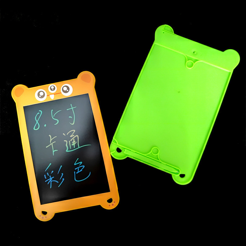 8.5-Inch LCD Handwriting Board LCD Light Energy Electronic Graphics Tablet Children's Intelligent Electronic Color Thick Pen Cartoon Blackboard