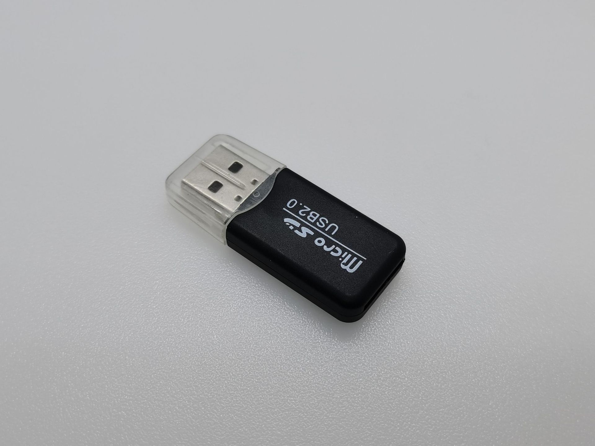 厂家批发冰爽usb 2.0读卡器 microsd/tf卡/手机内存卡迷你读卡器
