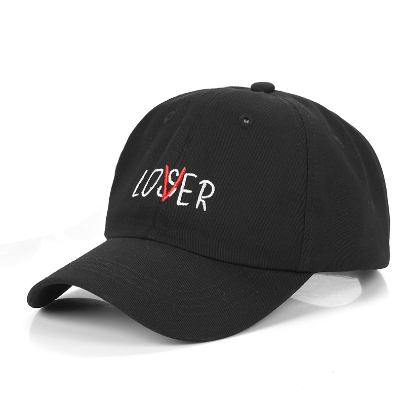 Cross-Border Korean Lover Loser Letter All-Matching Embroidered Baseball Cap Spring and Summer Sun Protection Casual Peaked Cap