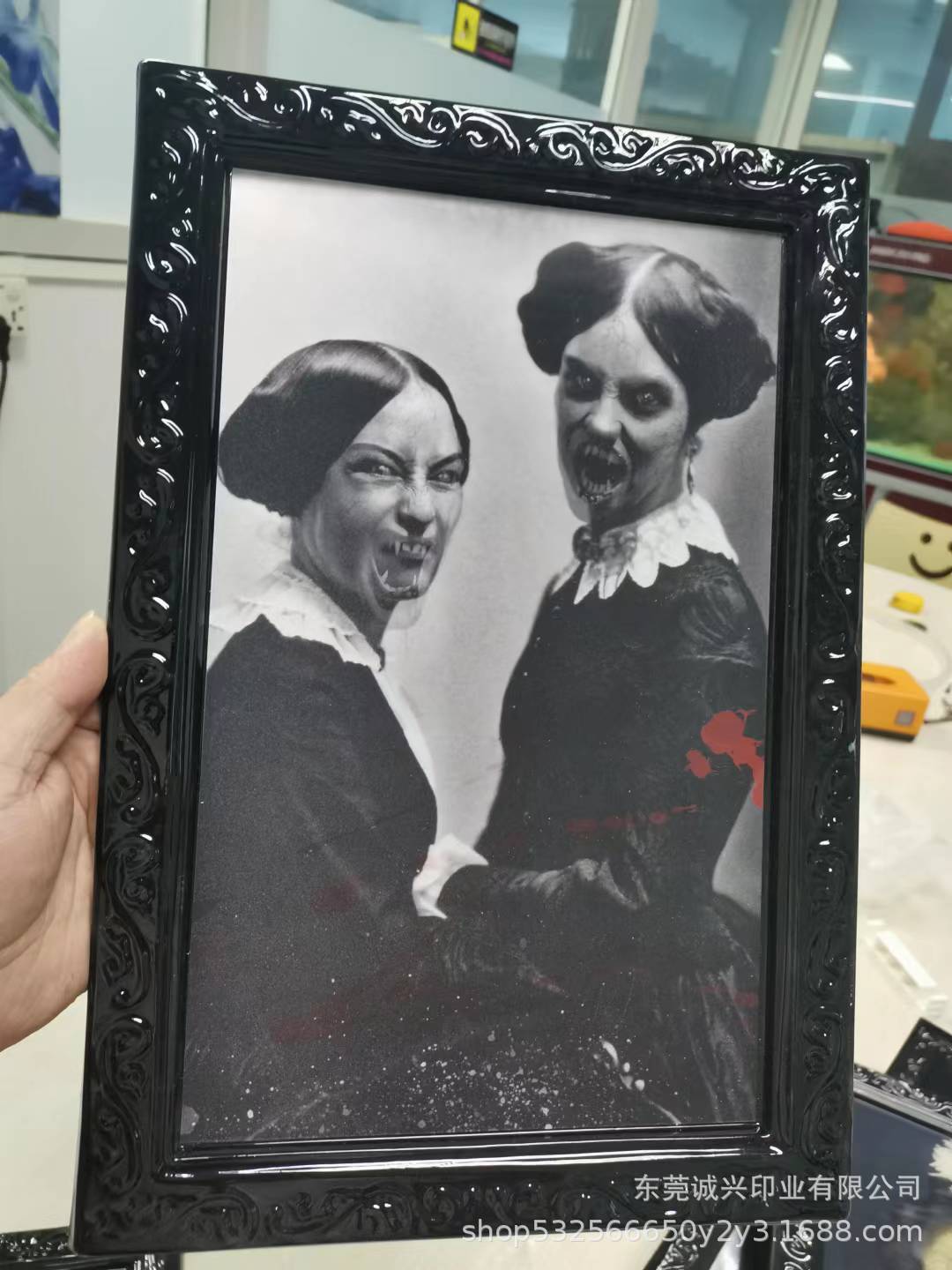 5成交0件广东万圣节爆款3d人鬼变图 装饰道具万圣节