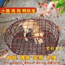 家禽回收养殖笼小猪笼铁猪仔笼狗笼鸡笼鸭笼运输喂养中转笼家畜笼