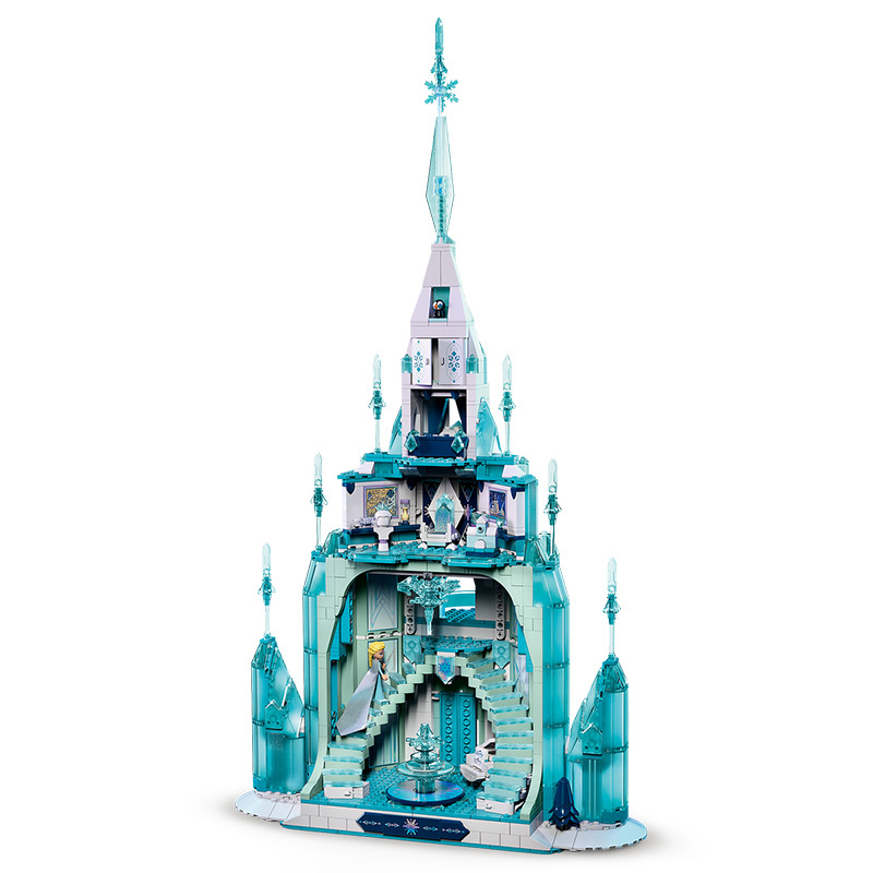7月新品lego乐高积木迪士尼冰雪奇缘43197艾莎的冰雪魔法城堡