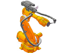 垒森安川机器人管线包方案设计AR2010机器人线缆保护套配件