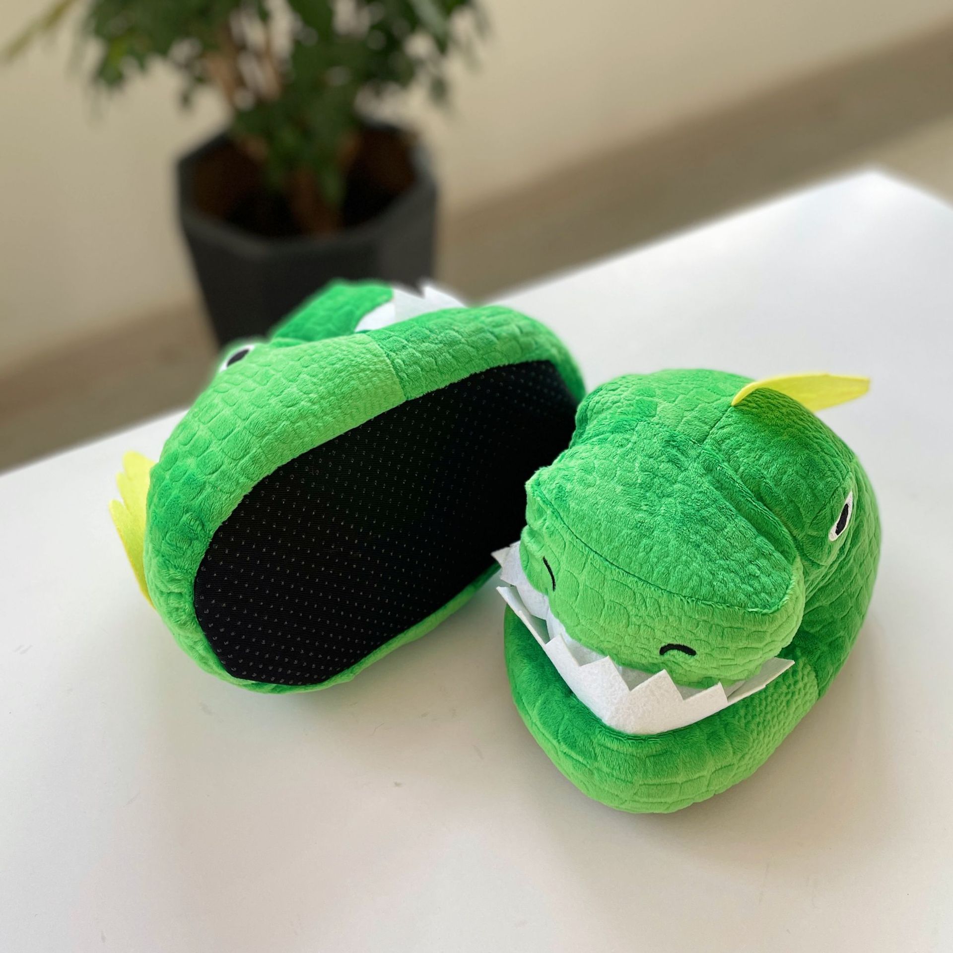 Домой хлопок перетащить/хлопок обувь stuffed dinosaur toy shoes