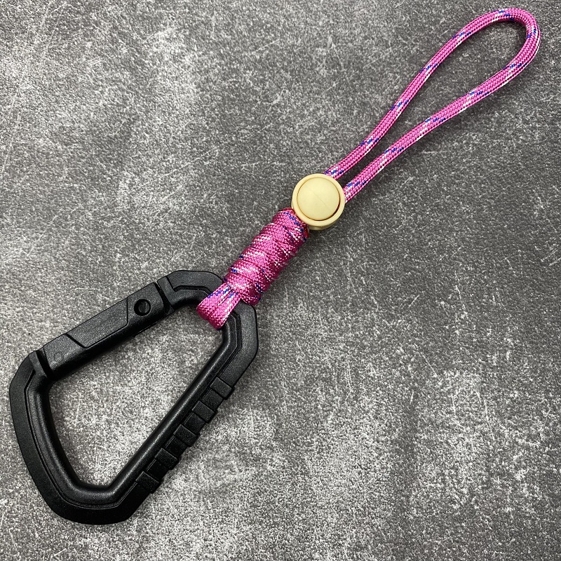 New Parachute Cord Woven Outdoor Water Bottle Buckle Hook Portable Kettle Lanyard Multifunctional Mountaineering Backpack Quick Buckle