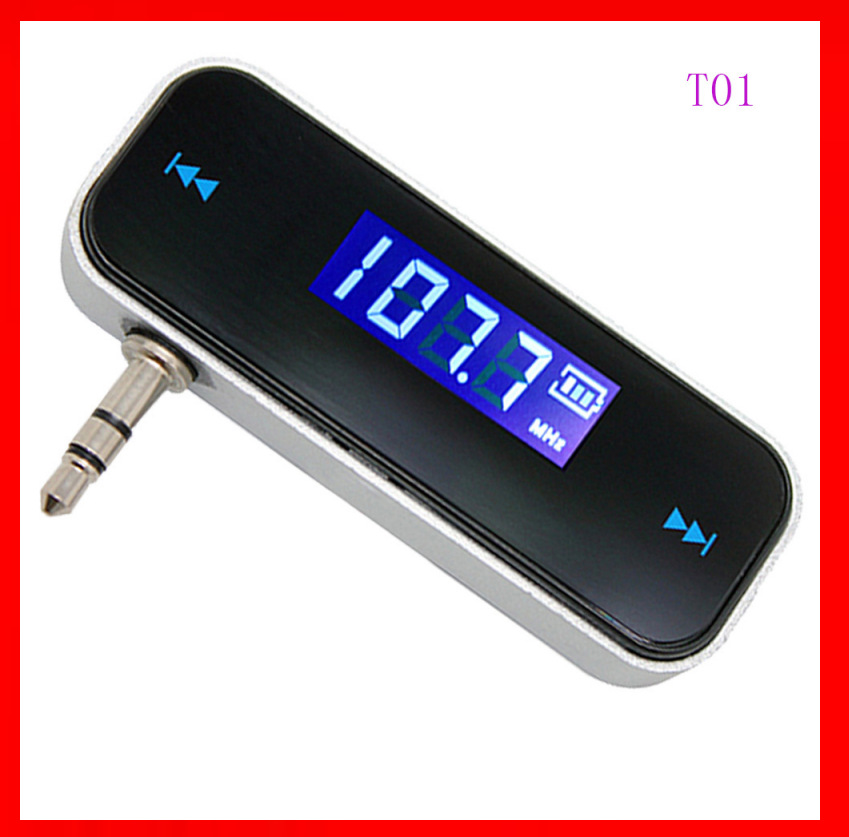 t01车载fm调频发射器苹果安卓手机通用3.