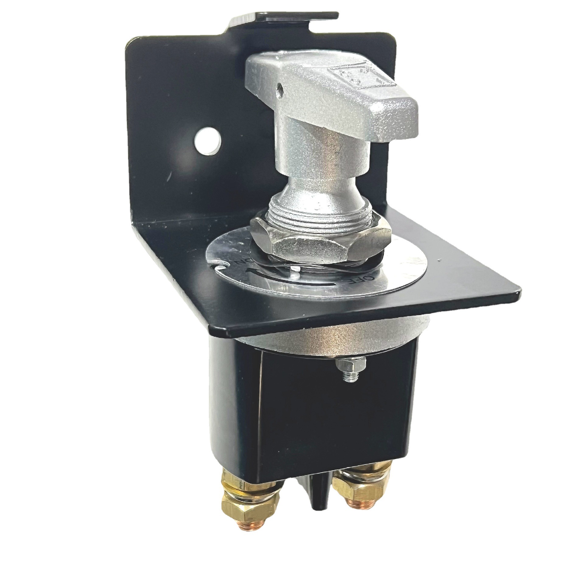 汽车电源总开关带固定安装板 跨境车船电瓶断开关 on-off电池开关