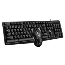 雷蝎LX-2021键盘鼠标套装办公家用台式机DIY标配有线U+U键鼠套件