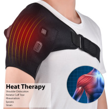 电加热护肩带可调节温度肩膀热敷垫肩背透气绑带 Shoulder Brace