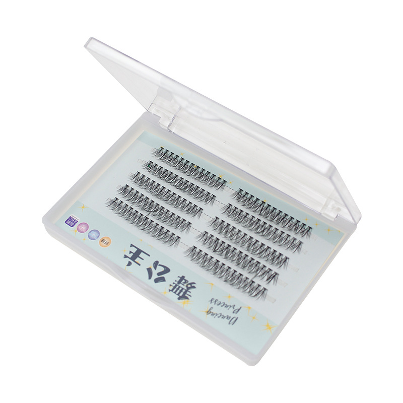 Dingsen False Eyelashes Factory Stable Supply Segment Self-Grafting Eyelashes 5 Rows Little Devil Multiple Styles Available